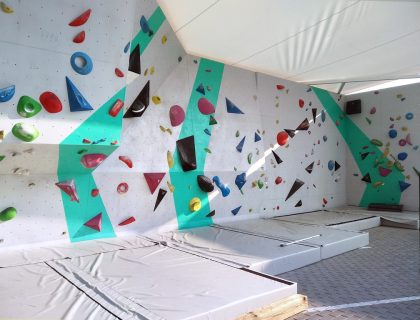 Lezecké stena Žilina, Bouldering