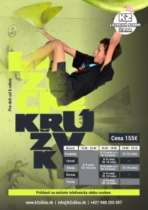 Lezecké krúžky a tréningy pre Deti