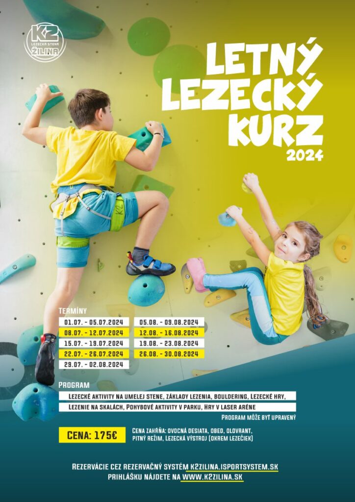 Letný Lezecký Kurz 2024 | K2 Žilina