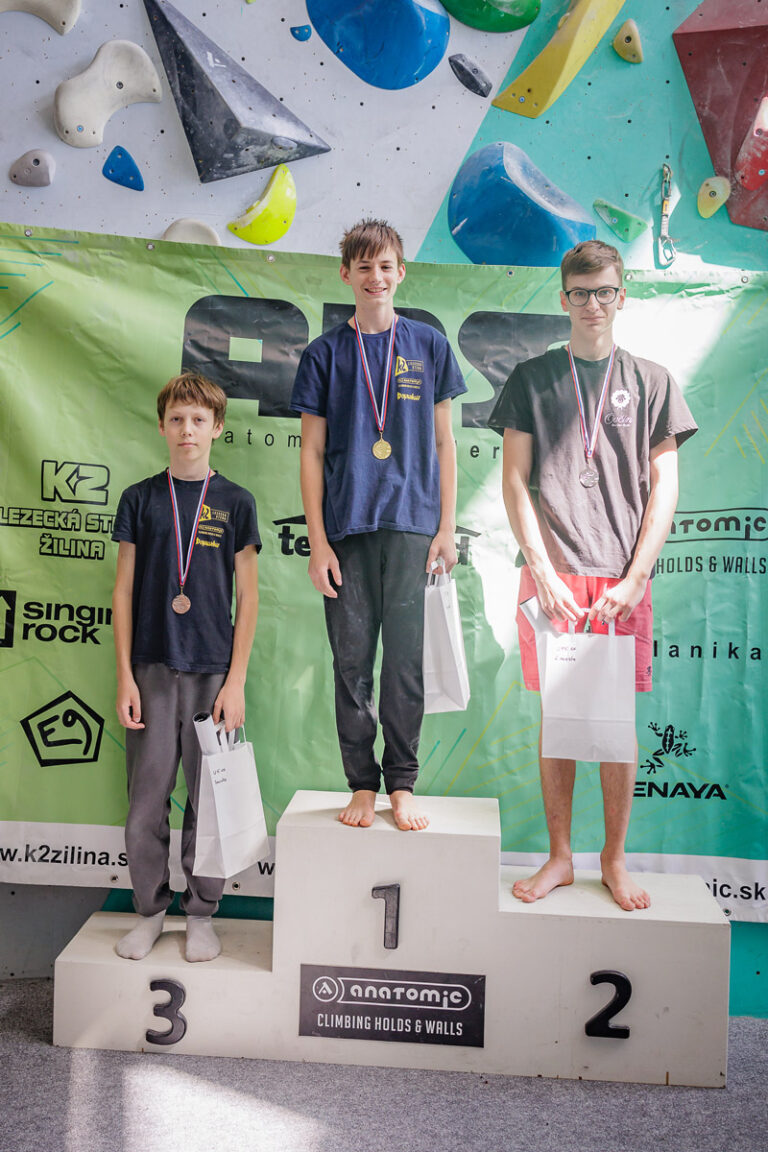 Výsledky kat. U15 - chlapci, K2 Kid OPEN 2026 v K2 Žilina