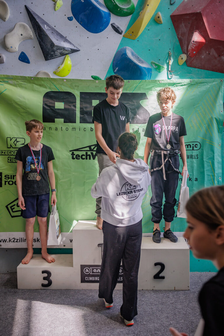 Výsledky kat. U13 - chlapci, K2 Kid OPEN 2026 v K2 Žilina